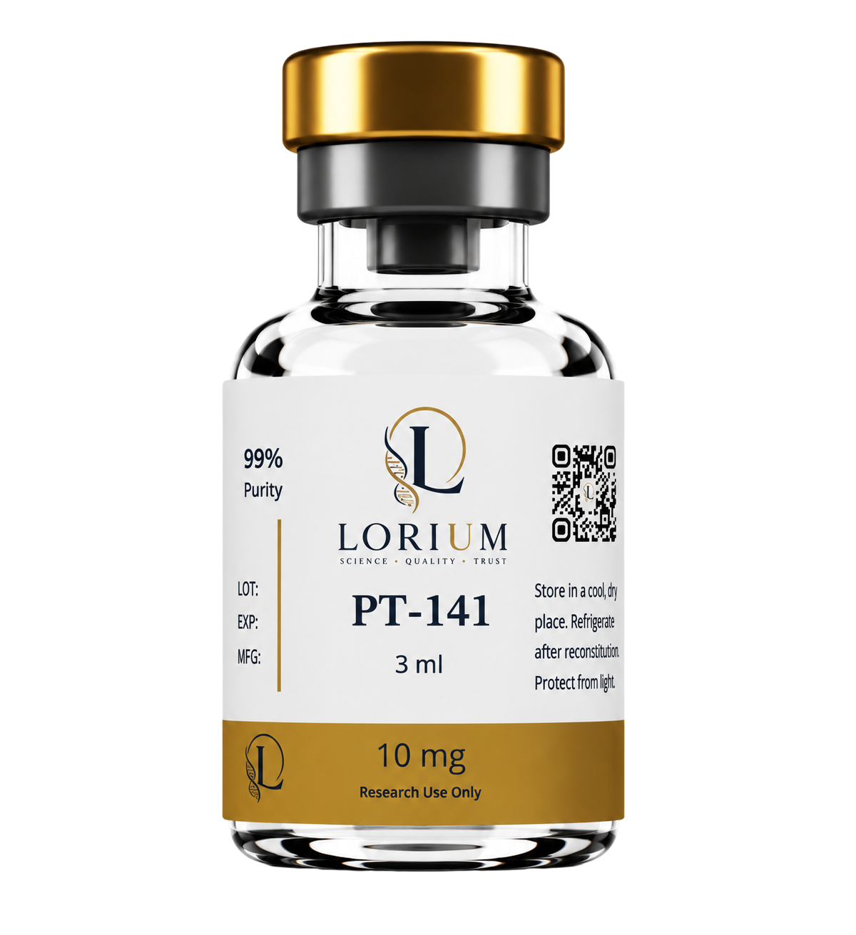 PT-141 (10mg Activated - 5mg/mL - 2mL)