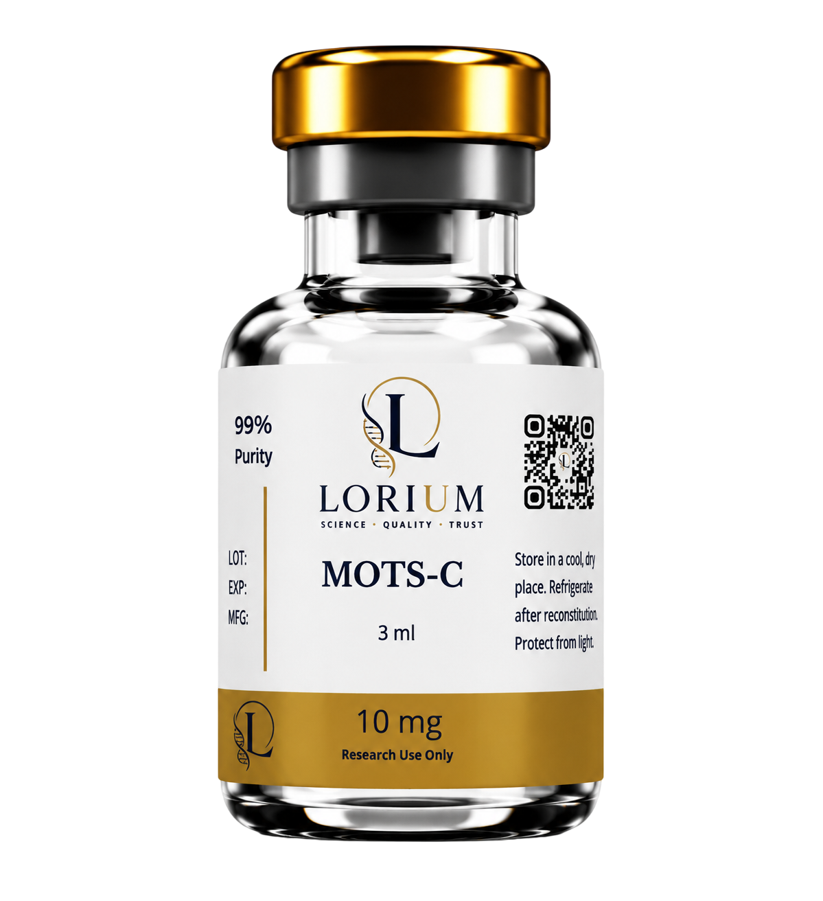 MOTS-c (10mg Lyophilized)