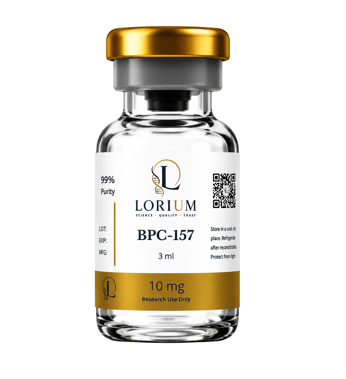 BPC-157 (10mg Lyophilized)