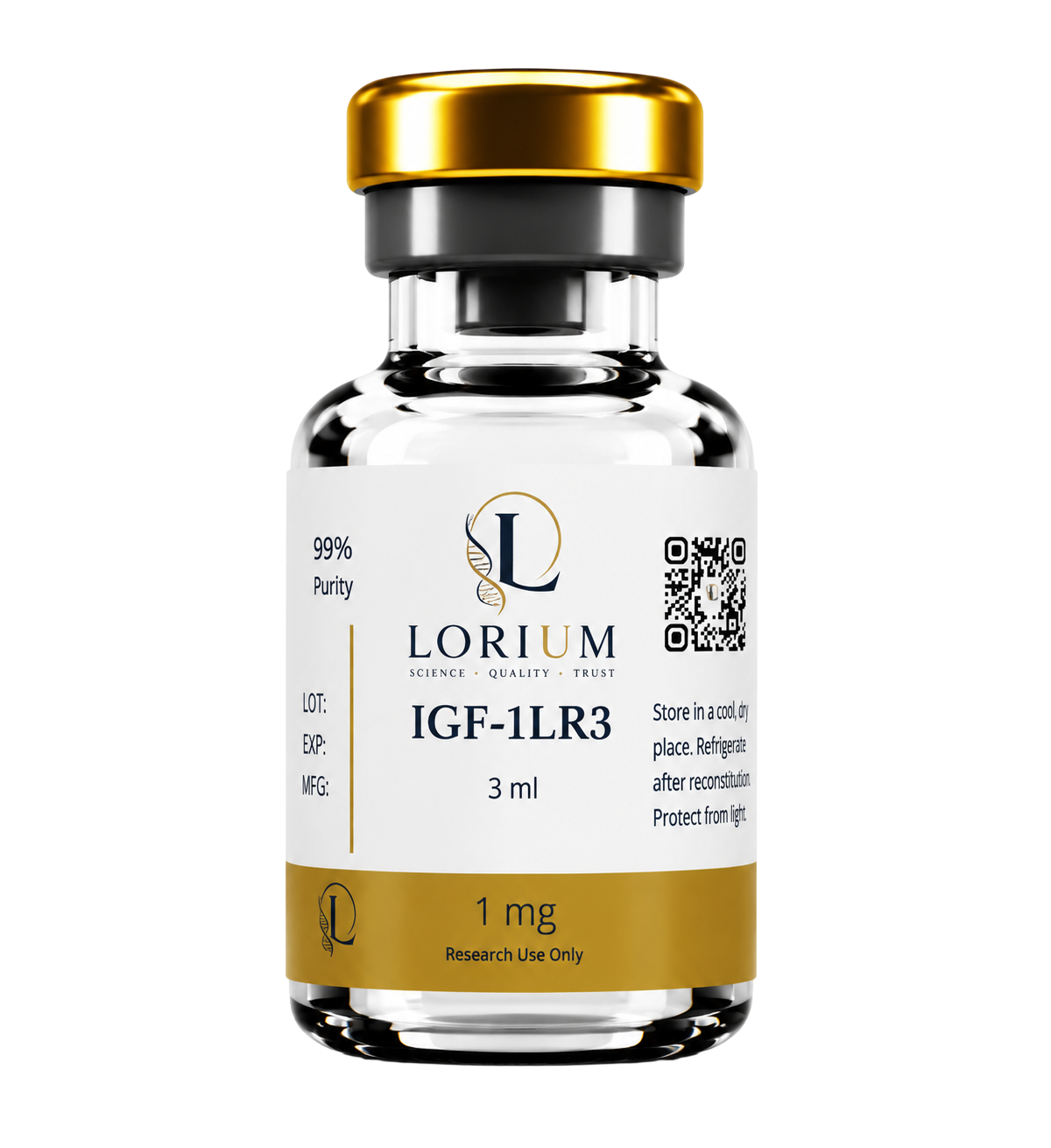 IGF-1 LR3 (1mg Lyophilized)