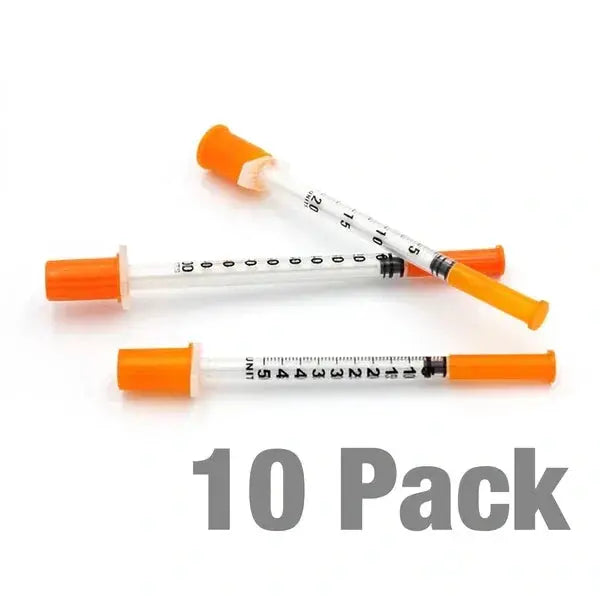 Insulin Syringes - 31G 1CC 5/16" (10 pack)