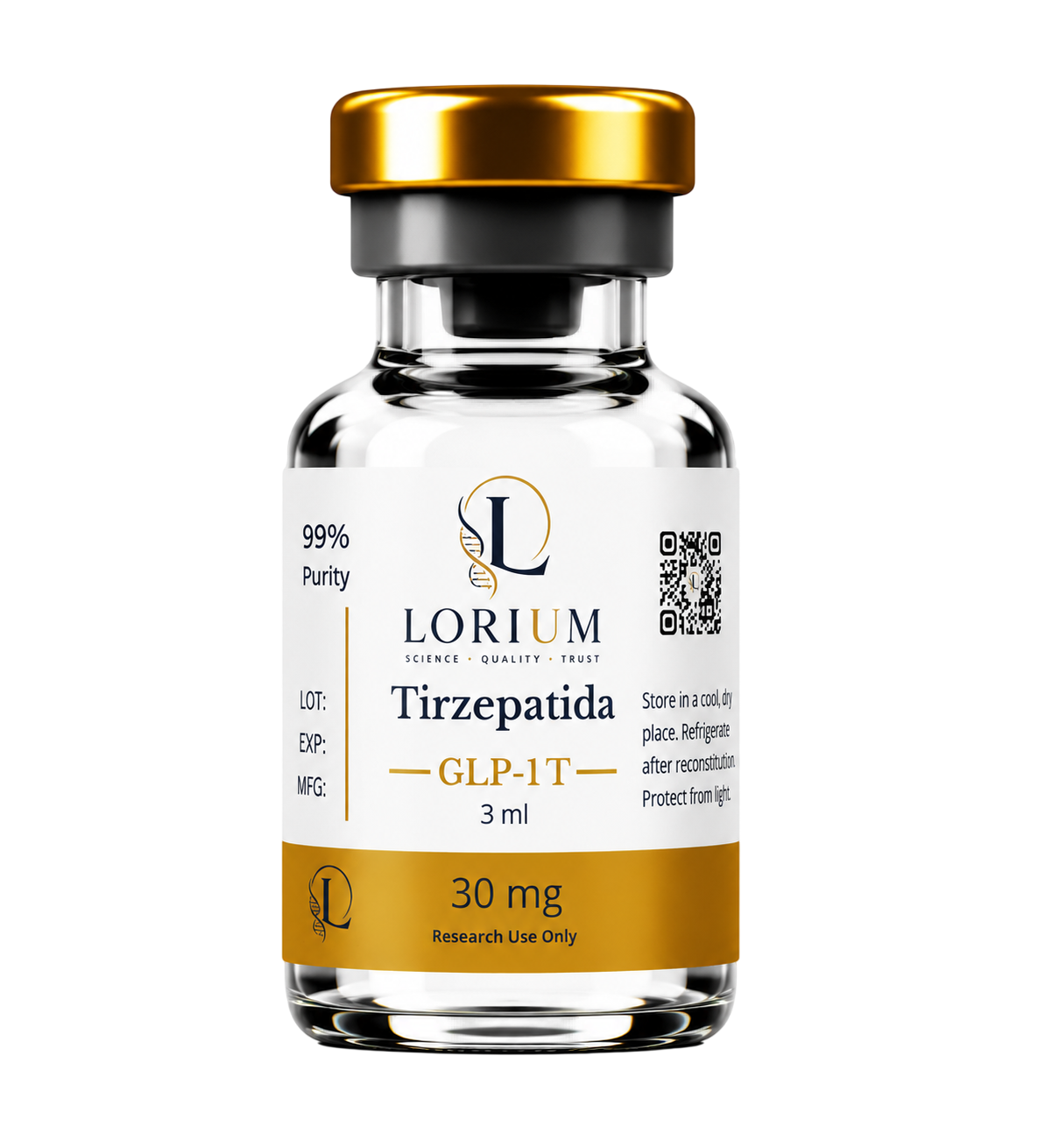 GLP-1 Tirzepatide (30mg Lyophilized)