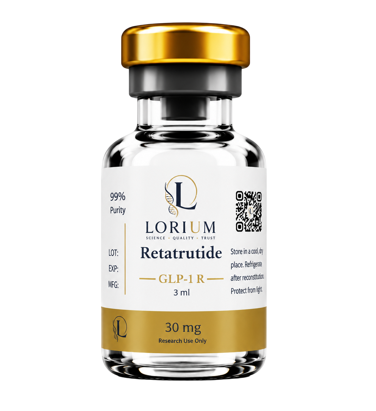 GLP-1 Retatrutide (30mg Lyophilized)