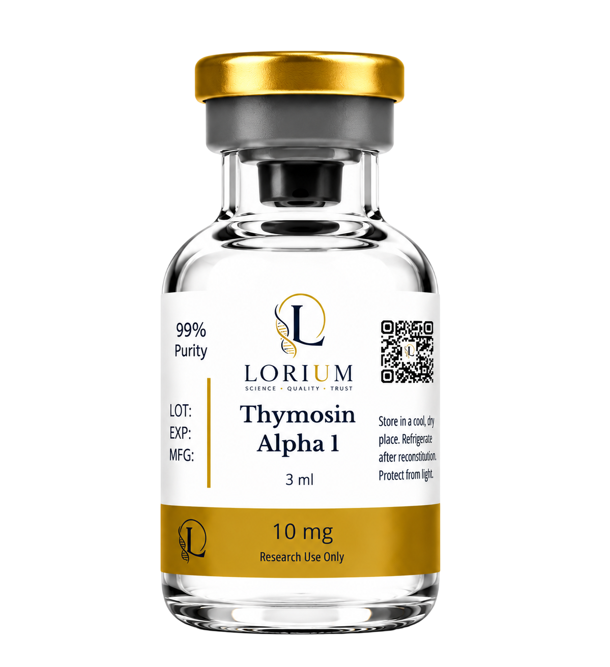 Lorium Thymosin Alpha-1 10mg research vial