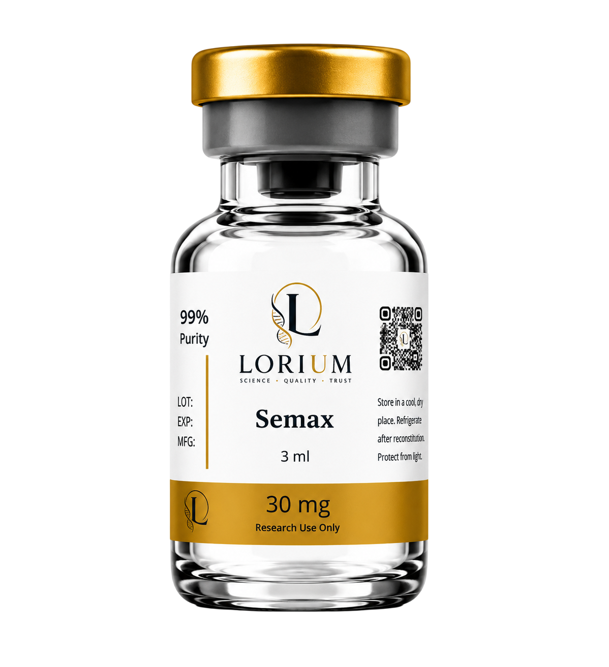Semax (30mg Lyophilized)