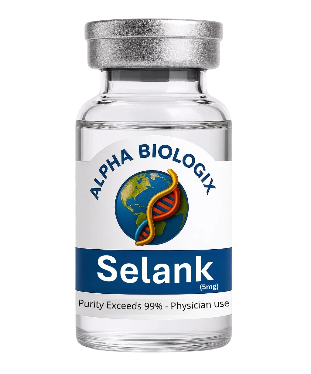 Selank research peptide vial – Alpha Biologix
