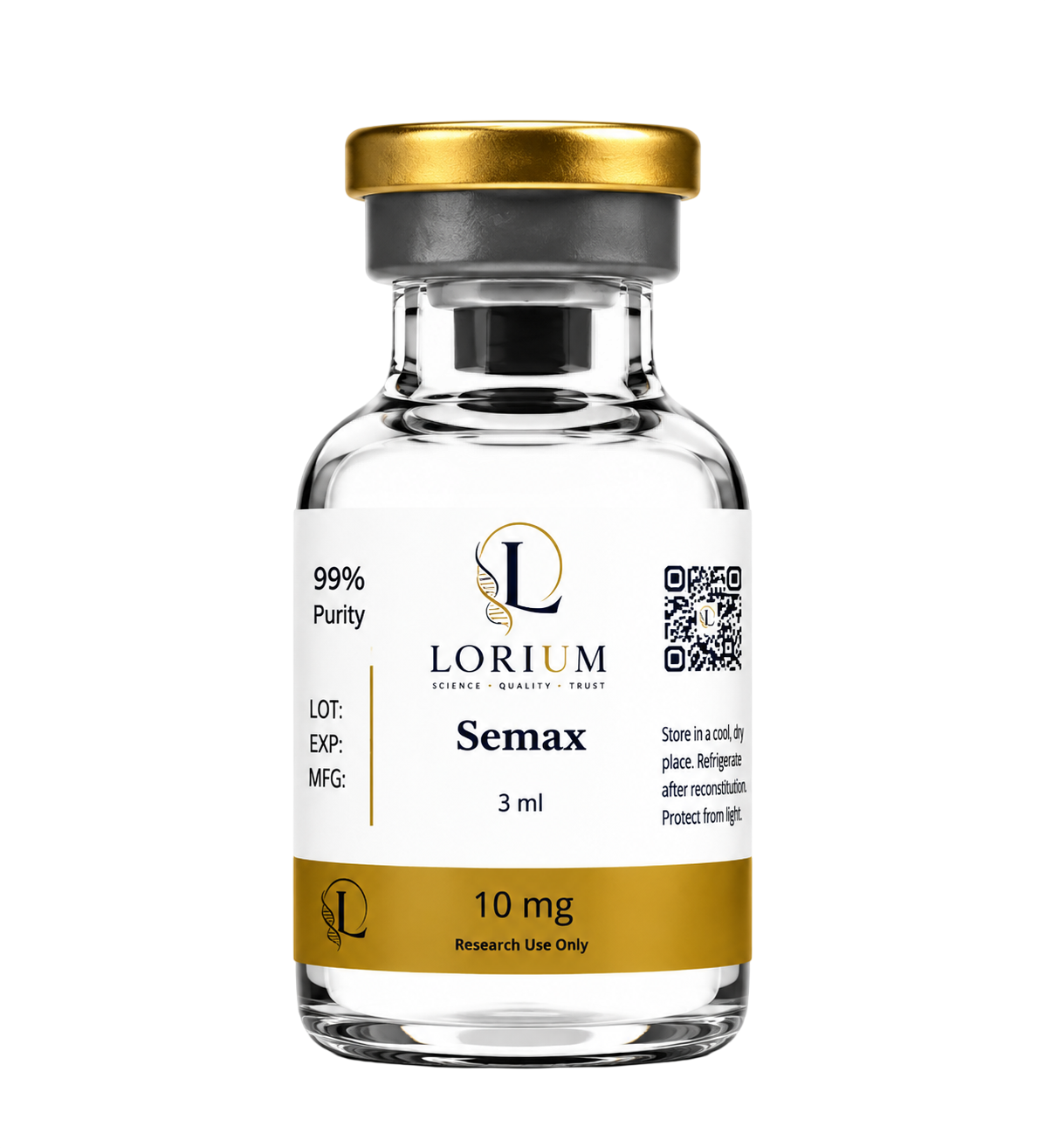 Semax (10mg Activated - 2.5mg/mL - 4mL)