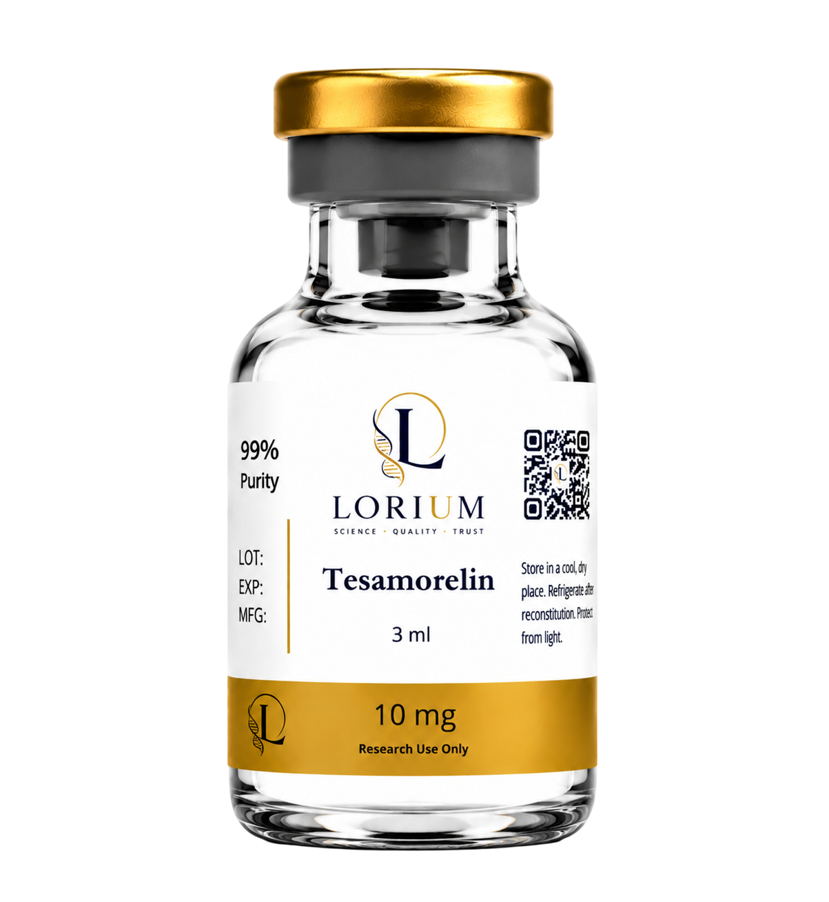 Tesamorelin (10mg Activated - 2.5mg/mL - 4mL)
