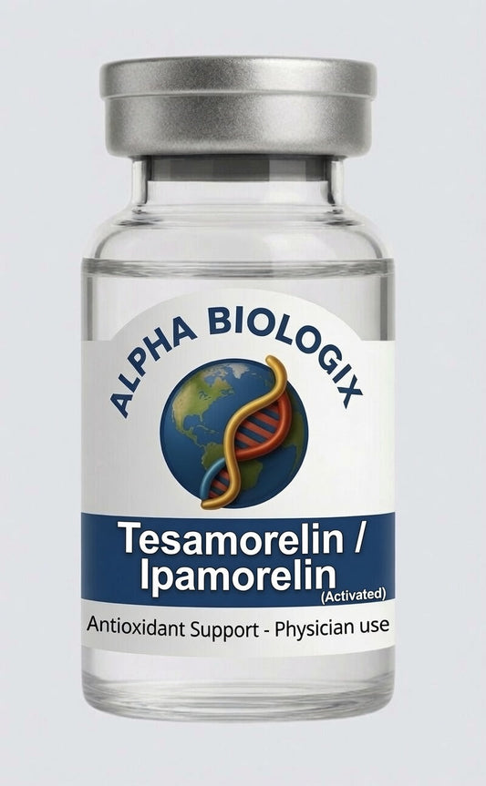Tesamorelin/Ipamorelin (10mg/5mg Activated - 2.5mg/1.25mg/mL - 4mL)